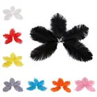 Пушистые натуральные крашеные страусиные перья 10 шт.лот, перья сделай сам для украшения, рукоделия, изготовления ювелирных изделий, свадьбы, Плюмаж 15-20 см