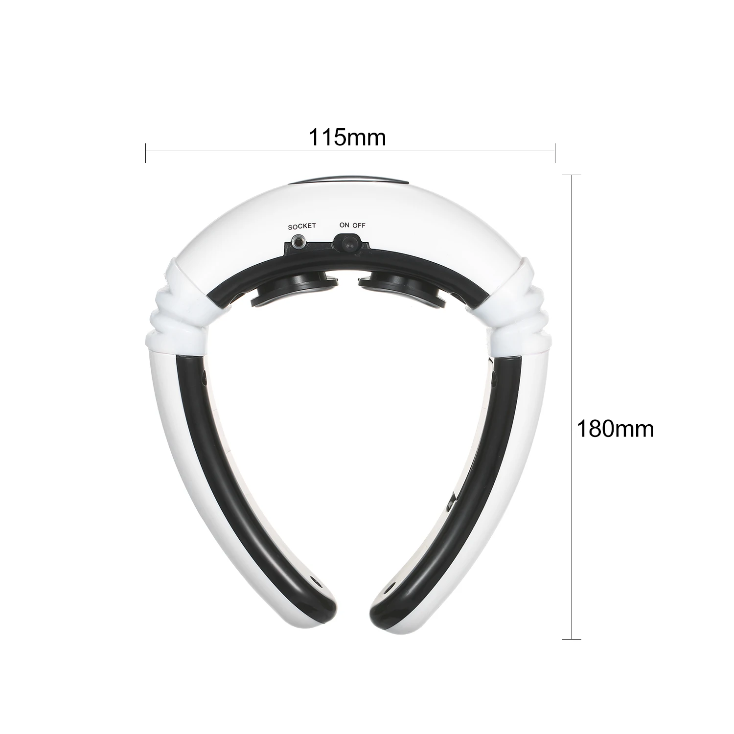 

Neck Massager Electric USB Smart Neck Massage with Heat 6 Modes 16 Levels Portable Cordless Massage for Neck Pain Relief at Home