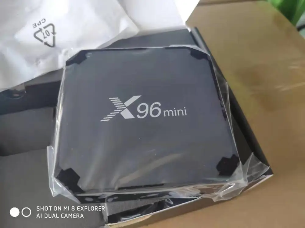 Amlogic 2 ГБ 8 ГБ X96 Мини ТВ приставка Android 7,1 OS Smart tv BOX четырехъядерный процессор поддержка 4K 30tps 2,4 ГГц WiFi X96mini телеприставка
