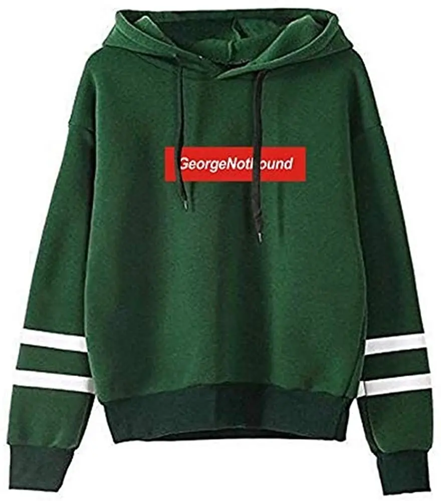 Hoodis georgenotfind Merch Logo для женщин/мужчин толстовка с длинным рукавом и капюшоном |