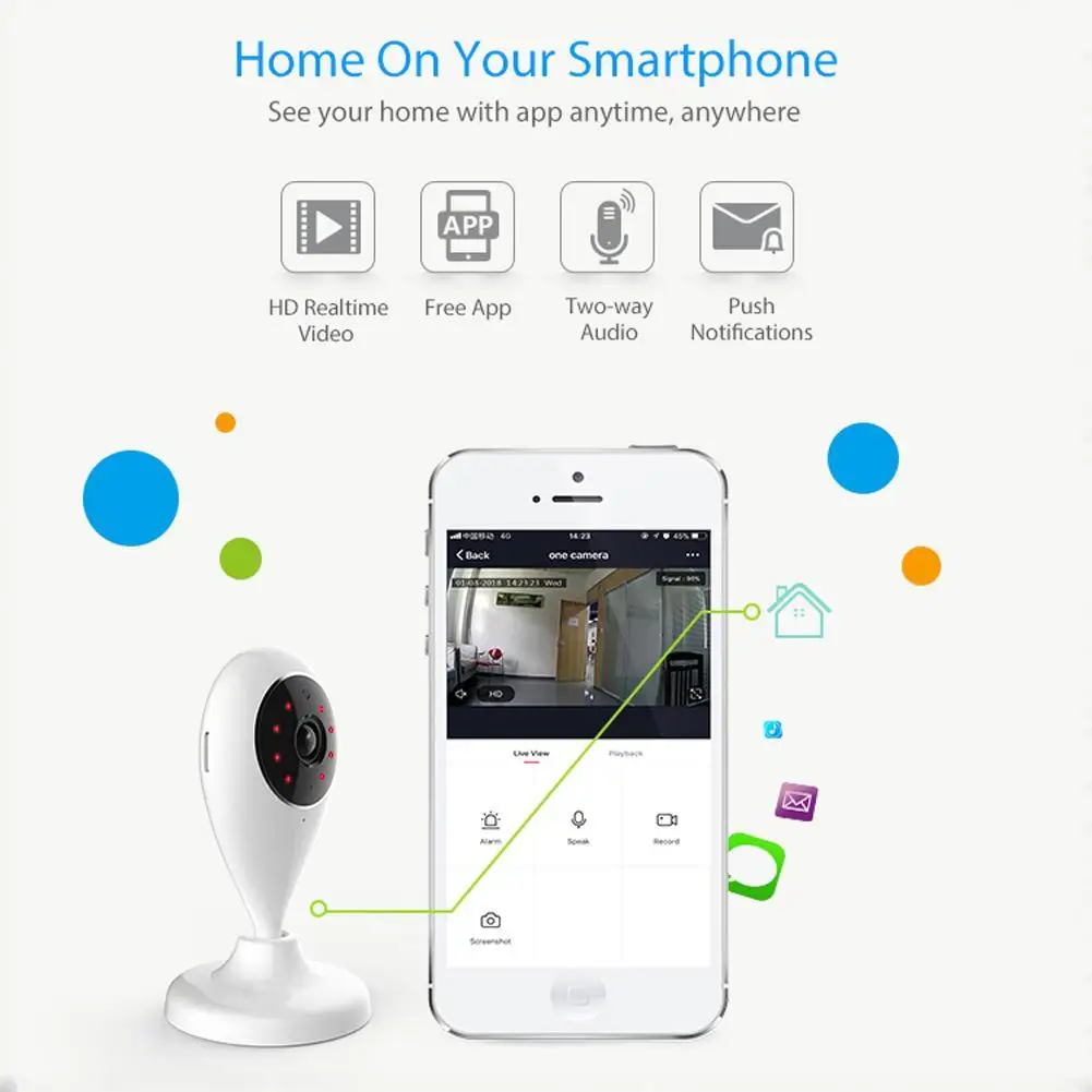 COOLCAM NIP-55A 720P IP камера Wifi Сеть Беспроводная наблюдения | Безопасность и защита