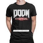 2020 Новинка Doom вечная Unsiex футболки для мужчин натуральный хлопок короткий рукав Футболка для мужчин рождественский подарок, одежда, рубашка