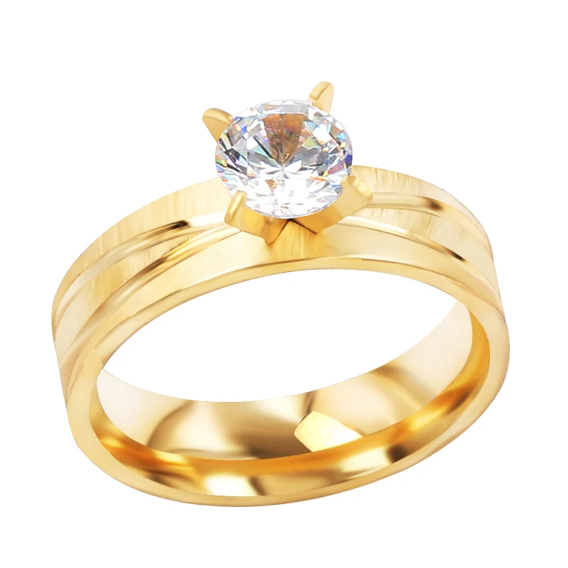 Модные ювелирные изделия, цвет черный, 6 мм, золото, инкрустация фианитами, искусственные камни для помолвки, свадьбы, вечеринки, невесты, Xams, подарок, размер 7,8,9,10,11