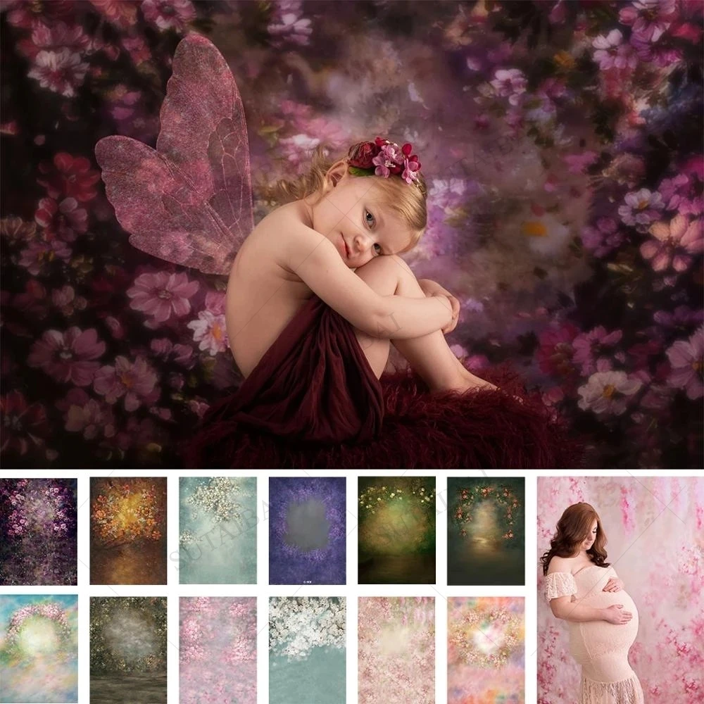 

Photography Background Floral Texture Newborn Birthday Party Pregnant Women Decoration Photography Background Photo Studio