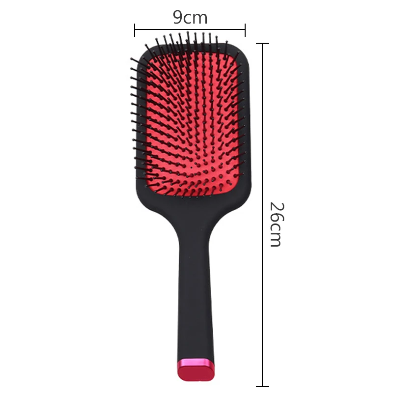 1 шт. черный расчески профессиональные безопасные весло подушки выпадения волос