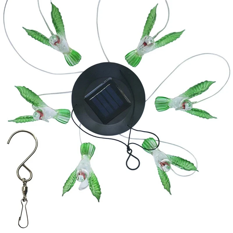 Светодиодная романтическая светодиодный рлянда Humming Bird на солнечной батарее