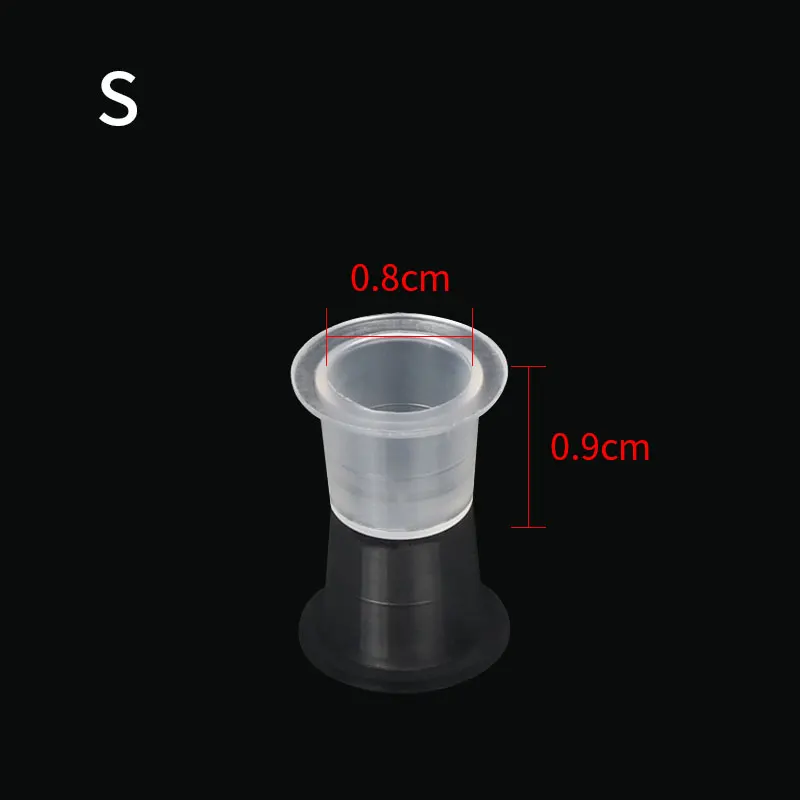 1000 шт. 8*9 мм Хорошие маленькие белые колпачки для чернил тату Новые Дизайнерские