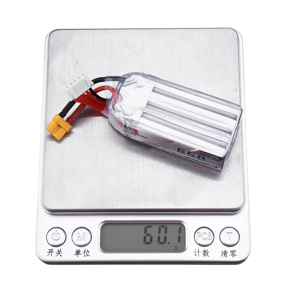 4 шт. Lipo аккумулятор Gaoneng 15 2 в 650 мАч 60C HV 35 XT30 для квадрокоптера Beta85X Whoop FPV Racing Cine BetaFPV