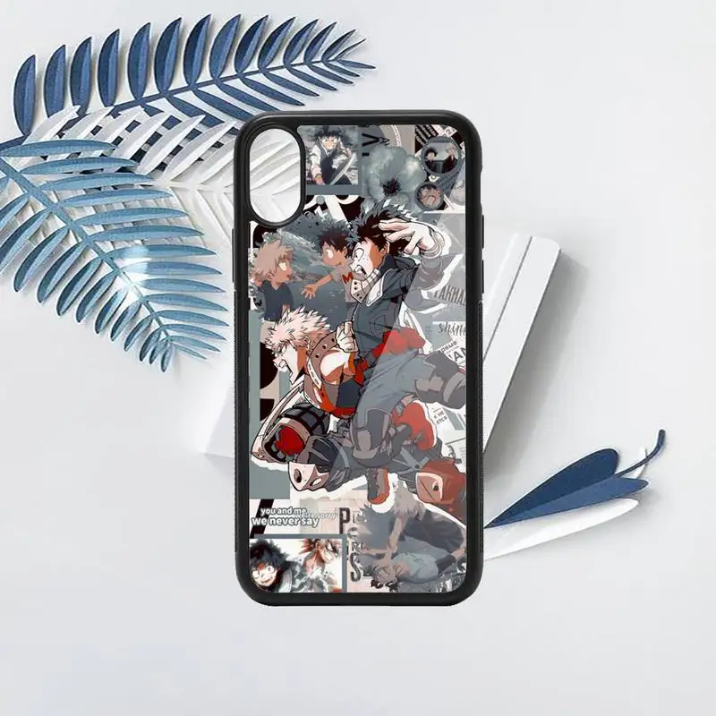 

Anime Poster My Hero Academia Phone Case PC for iPhone 11 12 pro XS MAX 8 7 6 6S Plus X 5S SE 2020 XR