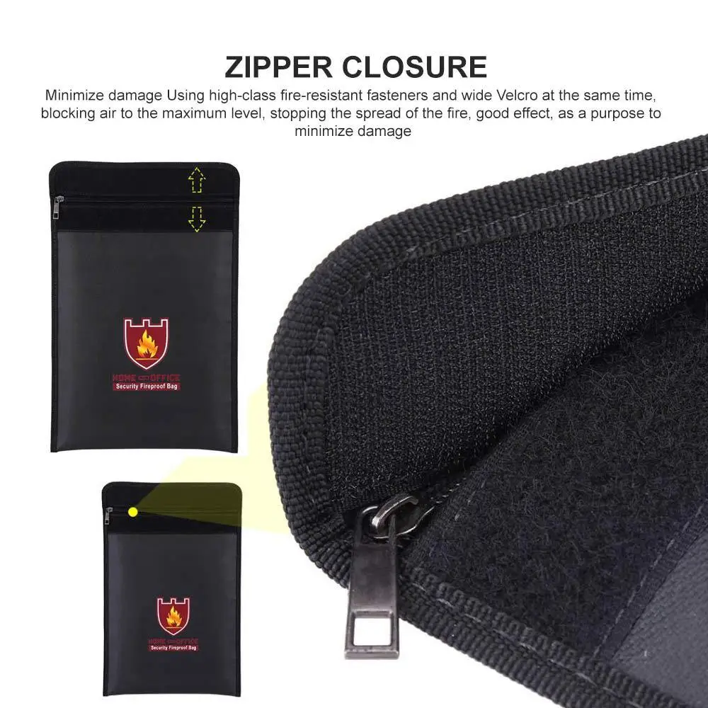 Термостойкий силиконовый огнестойкий конверт в форме Ddocument Bag 28*38 см R20