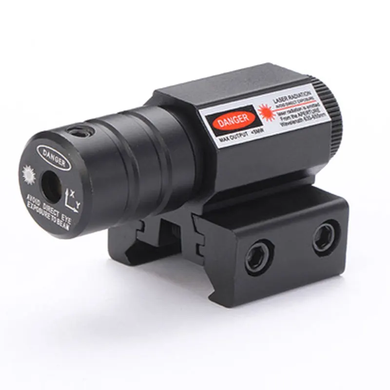 Тактический мини лазерный прицел с красной точкой Крепление Weaver Picatinny для 11 мм 20