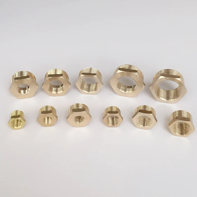 1/8 &quot1/4&quot 3/8 &quot1/2&quot 3/4 &quotштекер к гнезду латунный шланг редукционная втулка