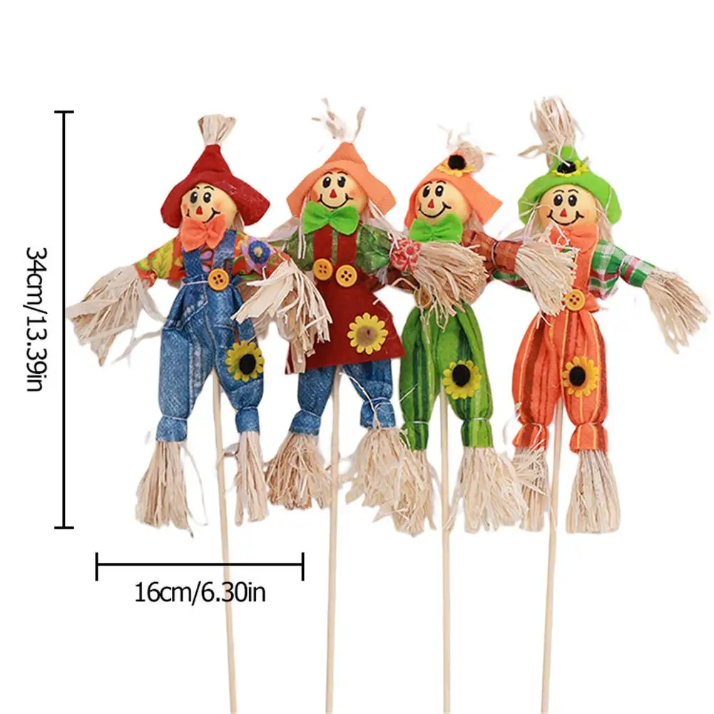 Стоячие страшилки милые осенние садовые страшки украшения для Хэллоуина Mall Bar KTV