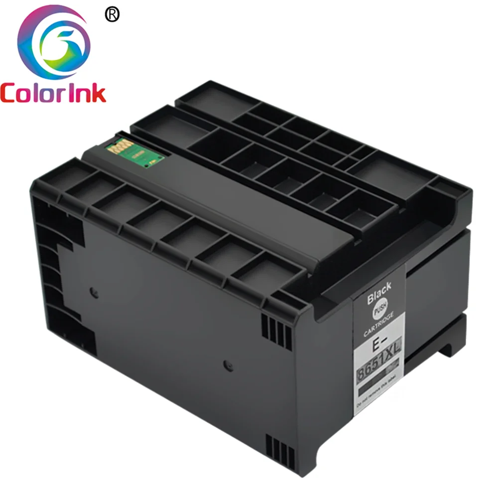 Цветной картридж T8651 8651XL совместим с Epson WorkForce Pro WF M5191 M5190 M5690 пигмент для принтера чернильный картридж