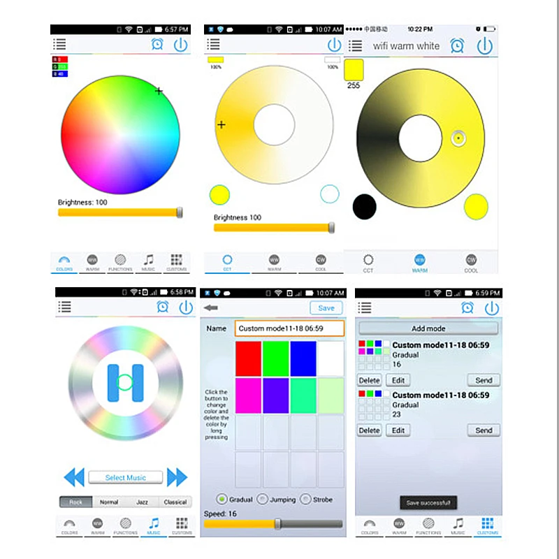 Подсветка умного Wi-Fi управления Лер 5 каналов управления 4A5CH CW/WW RGB RGBW rgbww светодиодный свет, таймер музыка Группа синхронизация управление Лер