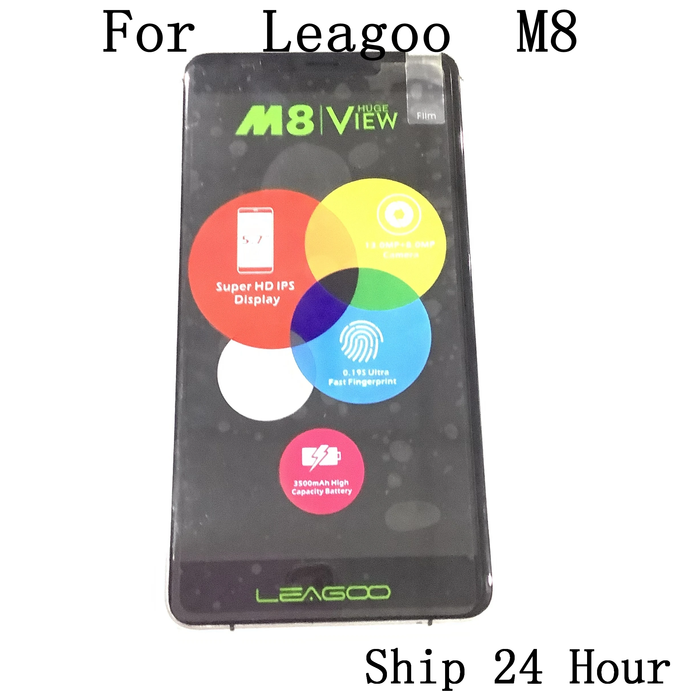Leagoo M8 используется ЖК экран + сенсорный рамка для ремонт починка запасные