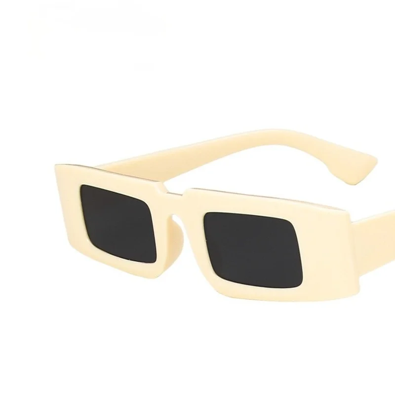 

Simple Rectangular Sun Glasses 2021 New Trend Fashion Small Frame UV Protection Sunglasses for Men and Women