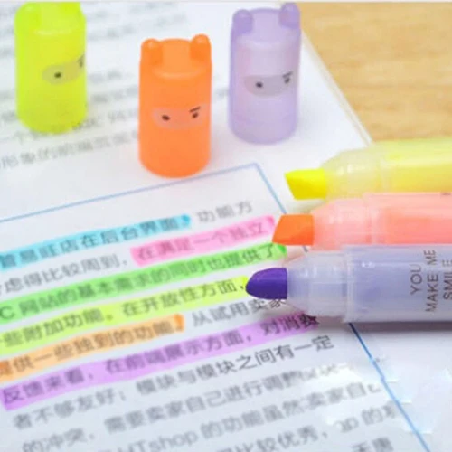 6 шт. мини-маркеры для подсветки | Канцтовары офиса и дома