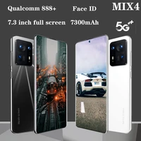 mobile phone mix4 qualcomm 888 16gb 1t global version smartphone 7 3 inch 7300 mah android12 10 core unlock 4g lte 5g cellphone
