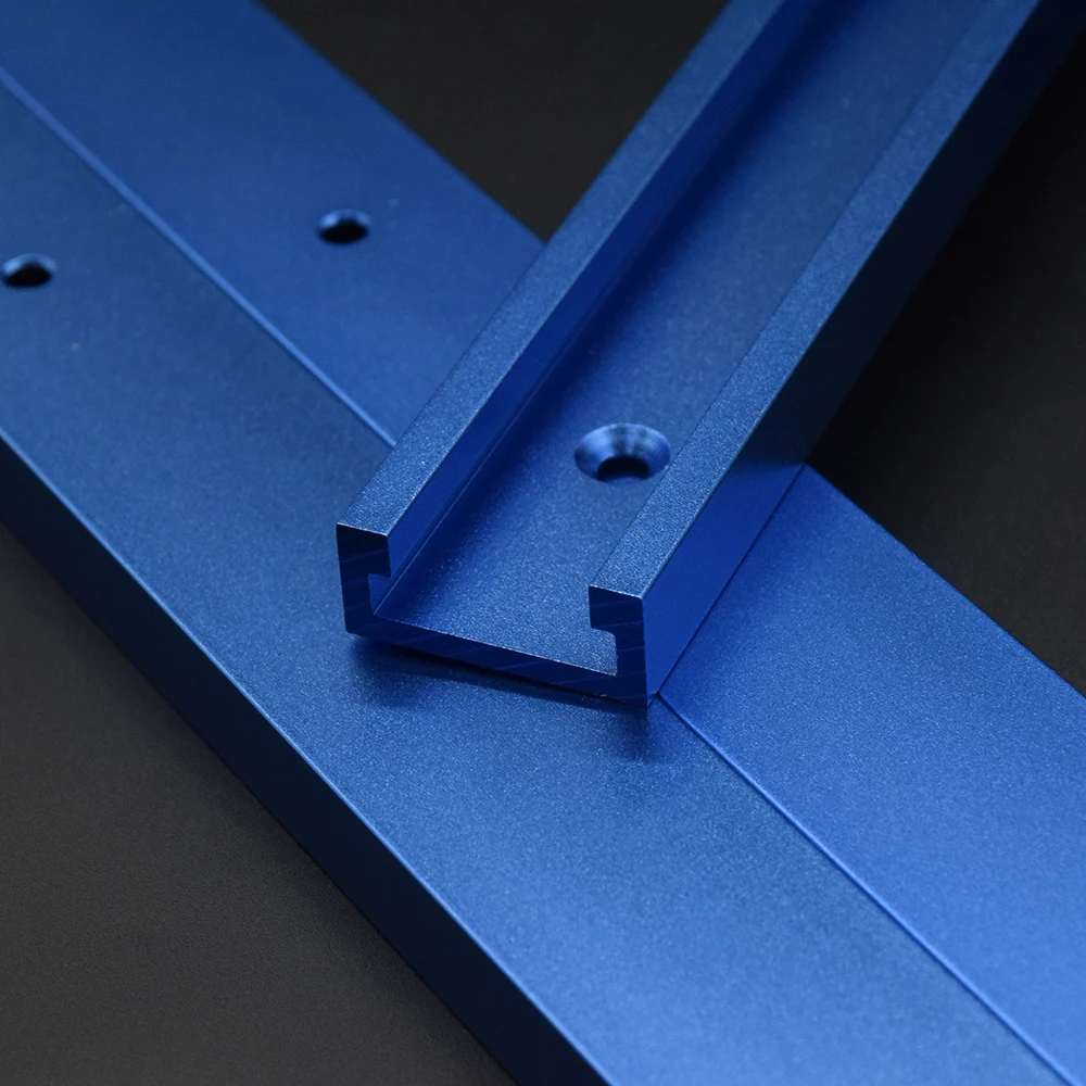 Т образный слот 1 комплект торцевой упор и 300 600 мм алюминиевый сплав для