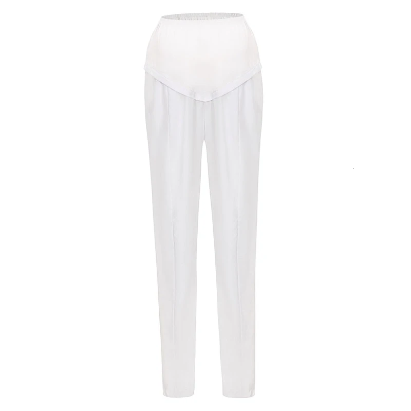 ENXI однотонный для беременных Леггинсы летняя одежда женские брюки Одежда | Мать и