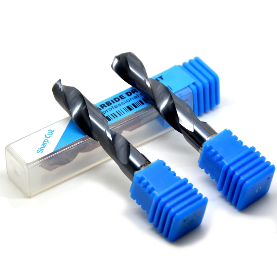 Твердосплавные твист-сверла из карбида вольфрама с микро-зернистой поверхностью