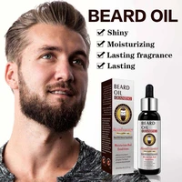 pure beard growth oil men anti hair loss grow mustache essence oil thicker fuller mens natural ingredients beard oil 60ml