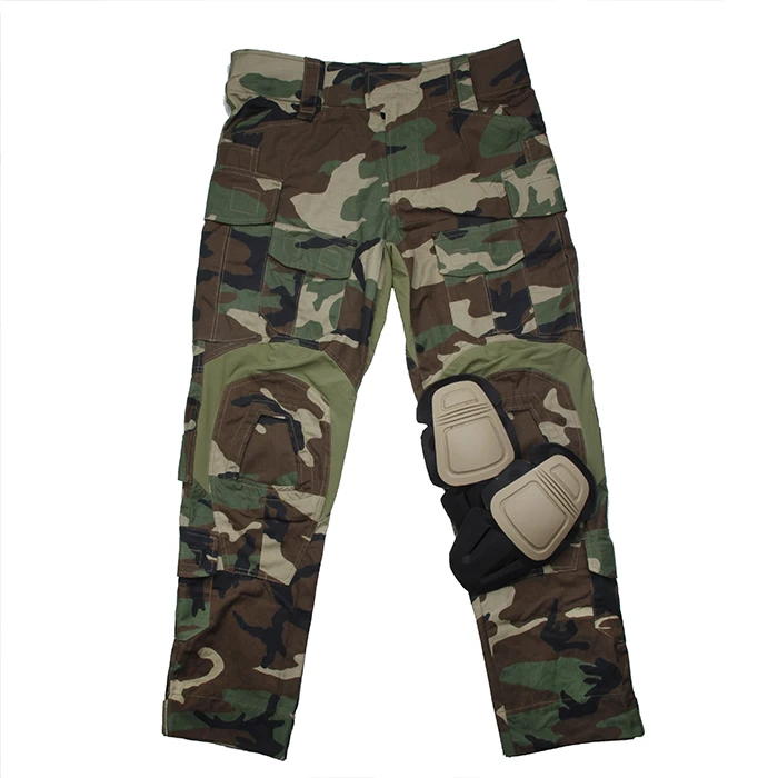 

TMC Tactical Military Combat Pants Woodland W/ Knee Pads Gen3 ORG. Size TMC2901(051562)