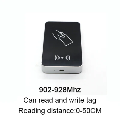 902-928MHZ 50CM Бесплатное программное обеспечение SDK RFID UHF 860-960 МГц Настольный писатель/считыватель тегов USB ридер моделирование клавиатуры выход для ISO18000-6C EPC Gen2 - Цвет: 902-928MHZ 50CM