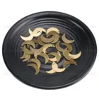 20-1000 шт., латунные подвески в виде полумесяца в форме полумесяца, тонкие Пустые Подвески, штамповочные бирки для изготовление сережек (22 мм)