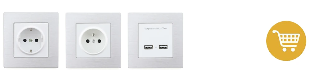 Atlectric европейская вилка разъем usb зарядный порт розетка для мобильного двойной тройной Четырехместный электрическая розетка переходник usb,разетка с usb для дома,розетки