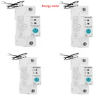 1P eWelink однофазный din-рейку WI-FI умный измеритель энергии Мощность потребление электроэнергии и измеритель мощности ваттметр с Alexa google для умного дома