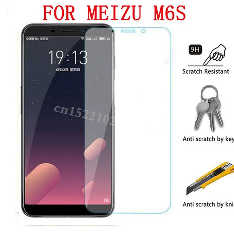 Закаленное стекло для MeizuE3 M6 M6S Защитная пленка экрана Защитное