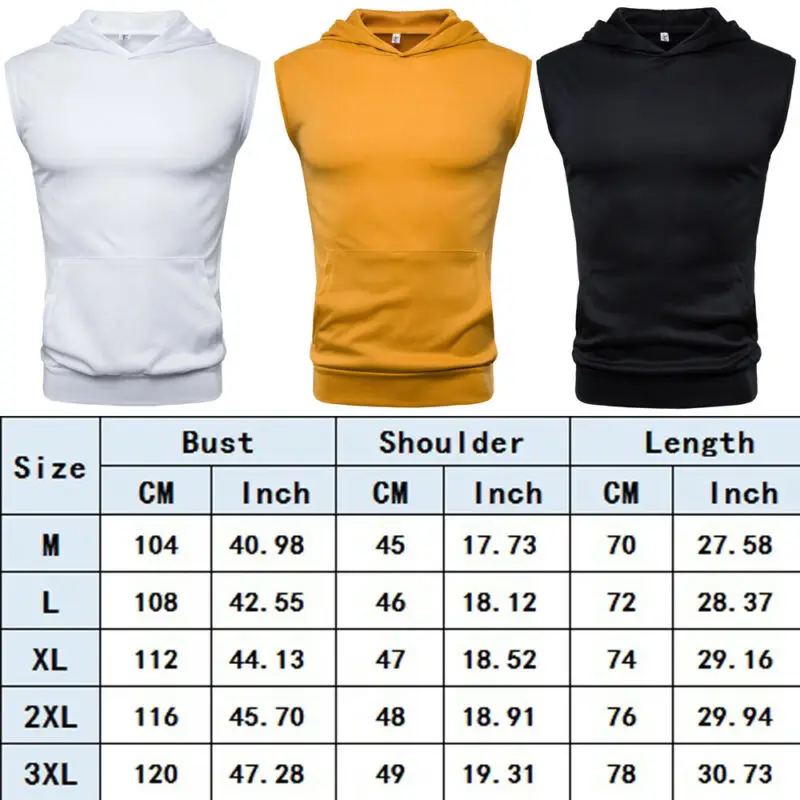 

Mens Muscle Tank Top Gym Workout Casual Solid Sleeveless Vest Fitness Vest Masculina Tops Men's Clothing S-3XL