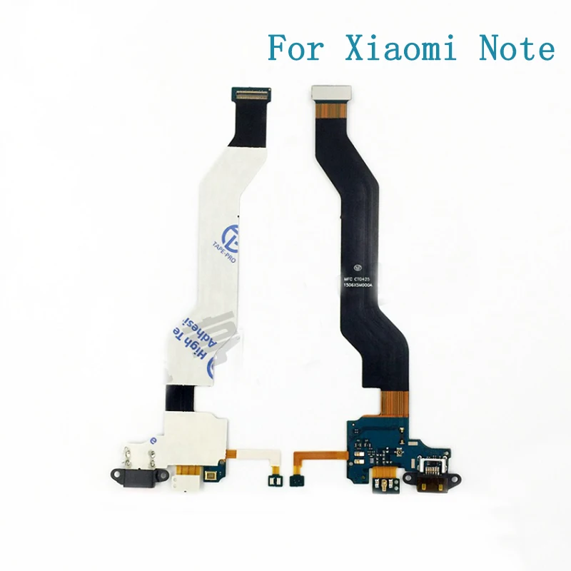 

50pcs/lot USB Charging Port Connector For Xiaomi Note Standard Version Tail Plug Flex Cable Replacement Parts
