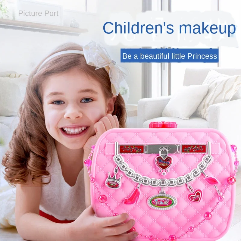 Детский макияж косметика игрушки сумка для хранения принцесса выступление на