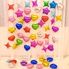 Шары воздушные из фольги в форме сердца, 10 шт.лот, 10 дюймов