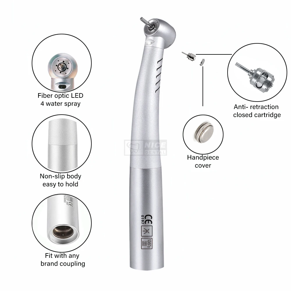 Высококачественный стоматологический волоконно-оптический светодиодный