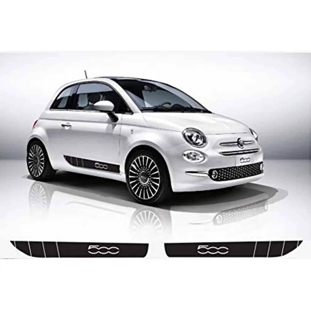 120 см 2 шт. Fiat abarth 500 сторона наклейка L + R комплект Тюнинг автомобилей стикеры TT-012 |