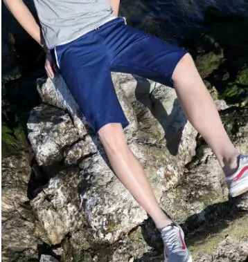 

ZNG 2020 Men's casual summer shorts men's five-point pants 2018 new men's beach pants youth