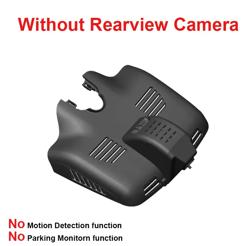 Kampacar автомобильный Wifi DVR Dash камеры видео-Рекордеры для Mercedes Benz CLC серии C Class W204 W205 260 два видеорегистратора камеры - Название цвета: No Rear Lens