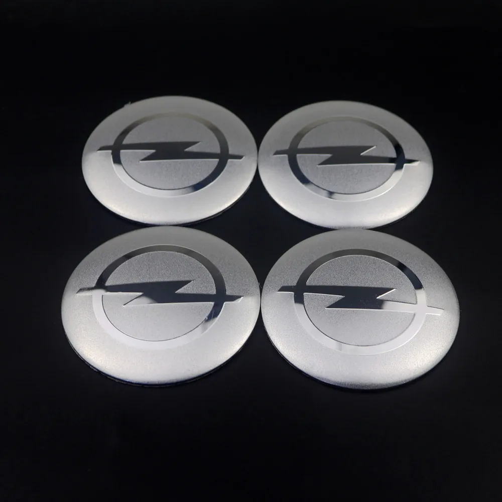 4 шт. 56 мм логотип Opel Центральная втулка колеса автомобиля Кепки вышивальным