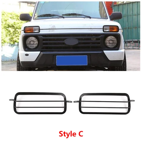 2 шт., передняя противотуманная фара из углеродистой стали для LADA NIVA