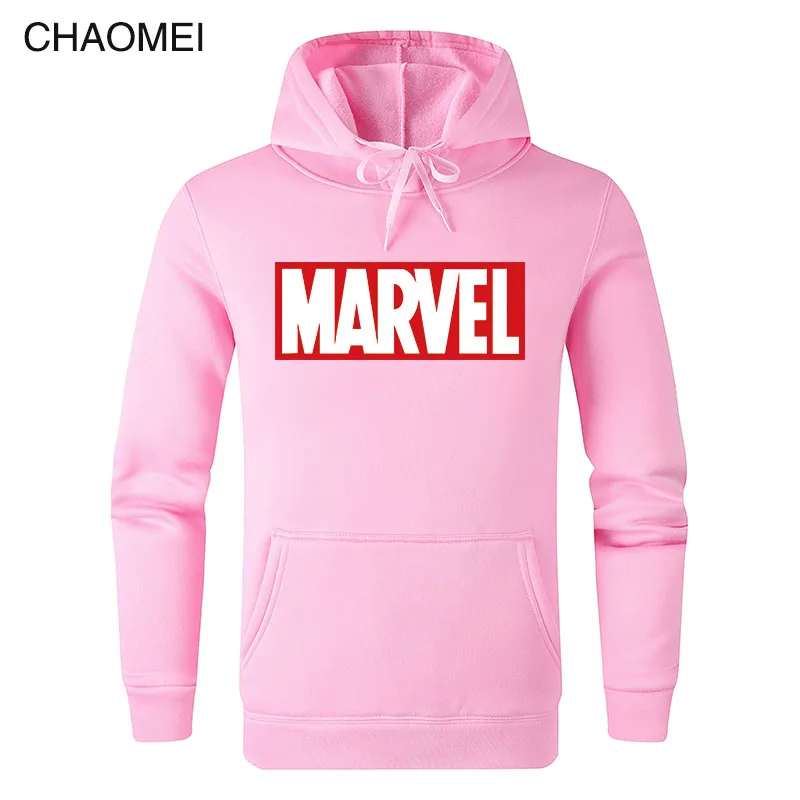 Кофты с капюшоном "Marvel" Новая мода мужской, с длинными рукавами Повседневная мужская Толстовка Marvel Мужские Женские топы классные пуловеры толстовка C117