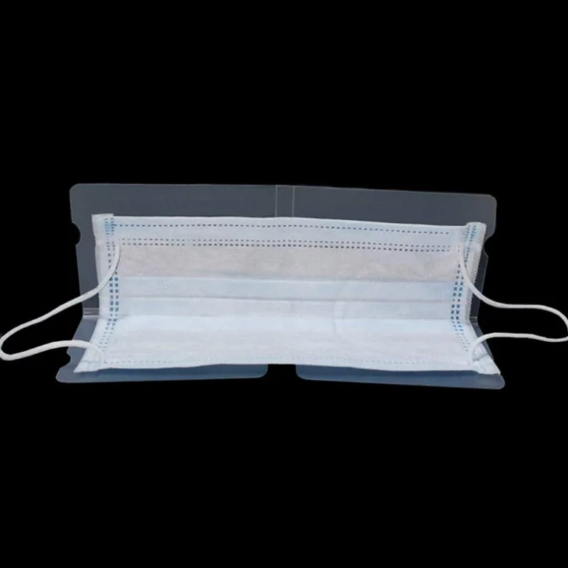 10 Pcs Portable Face Masks Storage Clip Disposable Organizer Mask Folder | Дом и сад