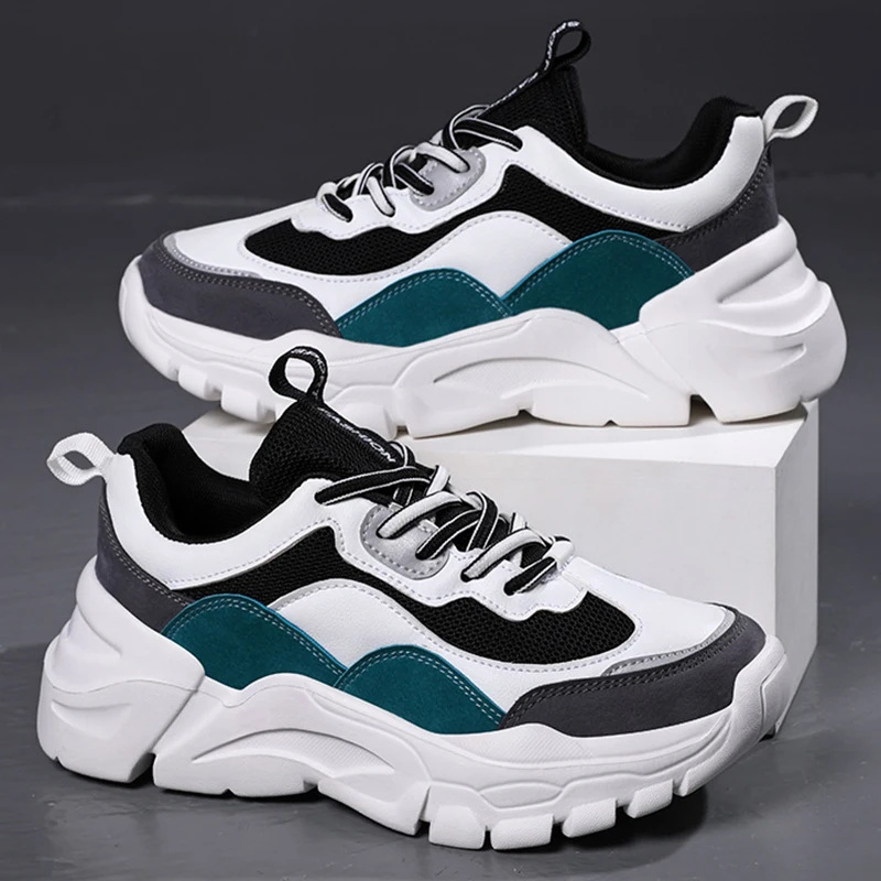 

2022 New Ladies Running Shoes Autumn Winter Casual Platform Vulcanize Sports Shoes Women Fashion Lace Up Sneakers For Female