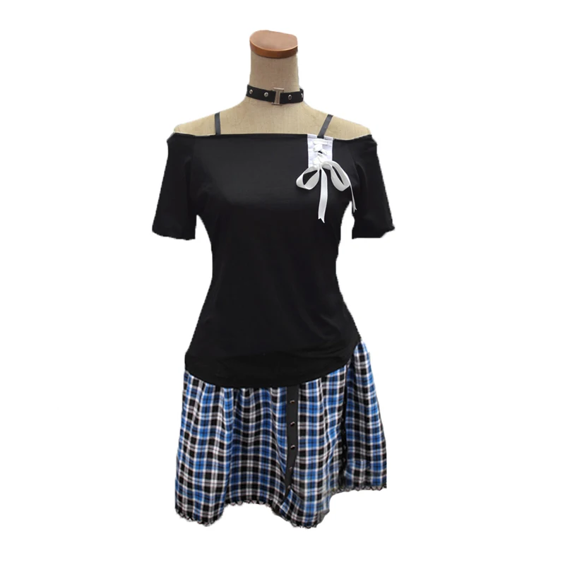 Униформа для девушек в стиле панк с изображением животных классного убийства