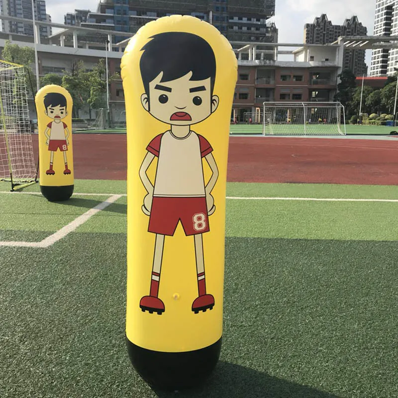 1 6 м надувной футбольный тренировочный вратарь колонна подставка стакан поезд