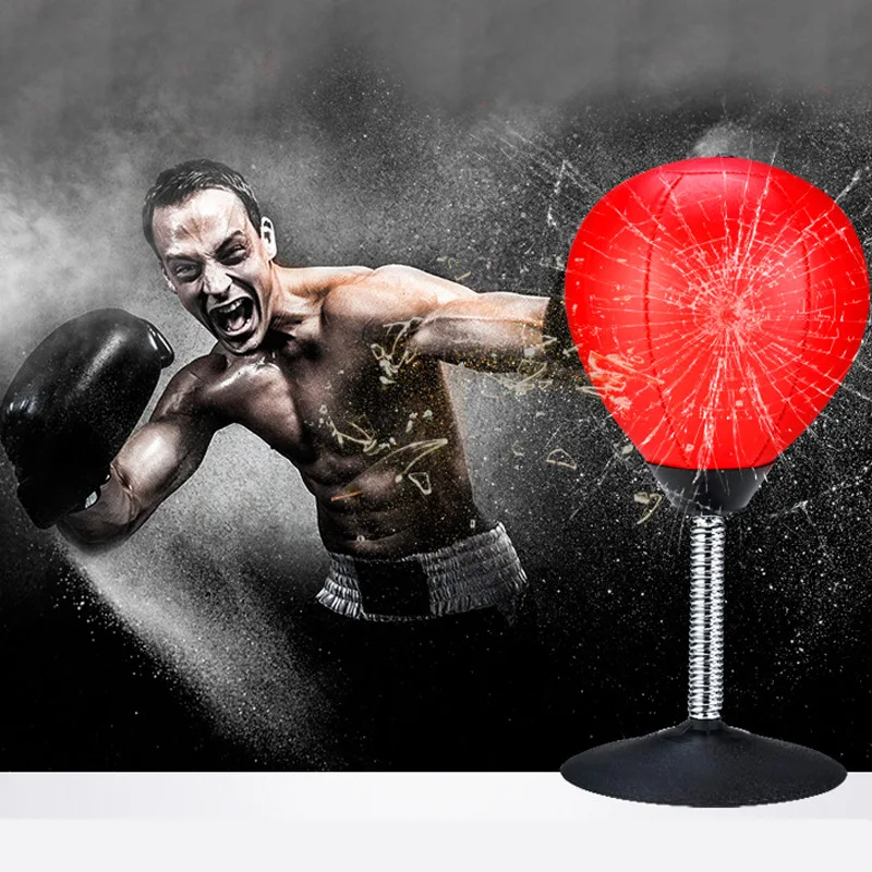 

Desktop Boxing Ball Stress Relief PU Fighting Speed Reflex Training Punch Ball Muay Tai MMA Exercise Sports Equipment Suction