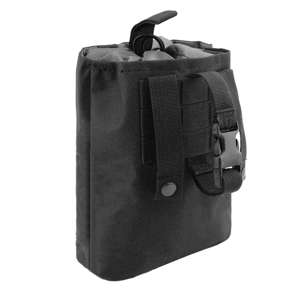 Тактический Универсальный Журнал Mag Drop Dump Pouch Molle пояс охотничий страйкбол военный пистолет патроны складная сумка